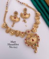 19 Mh Matte Hasadi Set Type Necklace Wholesale Export In India
